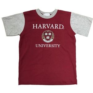 Harvard University 2 Color Contrast Boys Tee